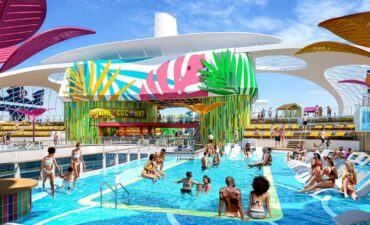 One of the popular cruise lingos is the lido deck which houses cruise ships swimming pools.