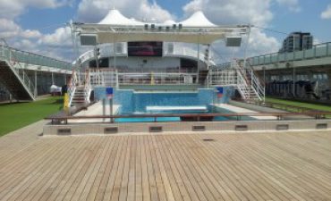 Cruise Ship pool deck