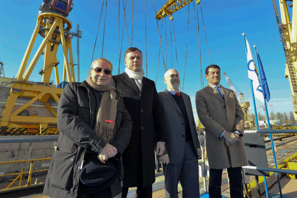 First Block Laid On Largest Italian Ship The Costa Diadema Cruise Passenger