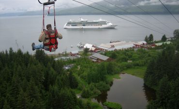 Zipline in Alaska