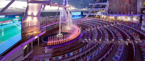 Allure of the Seas Aqua Theatre