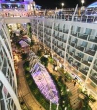a high angle view of a building