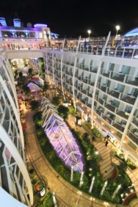 a high angle view of a building