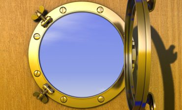 brass porthole