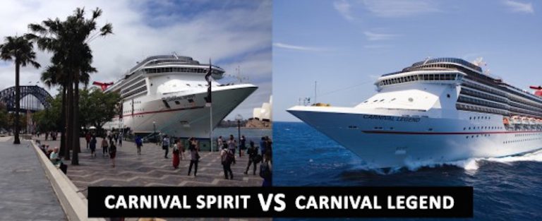 Carnival Legend vs Carnival Spirit - Cruise Passenger