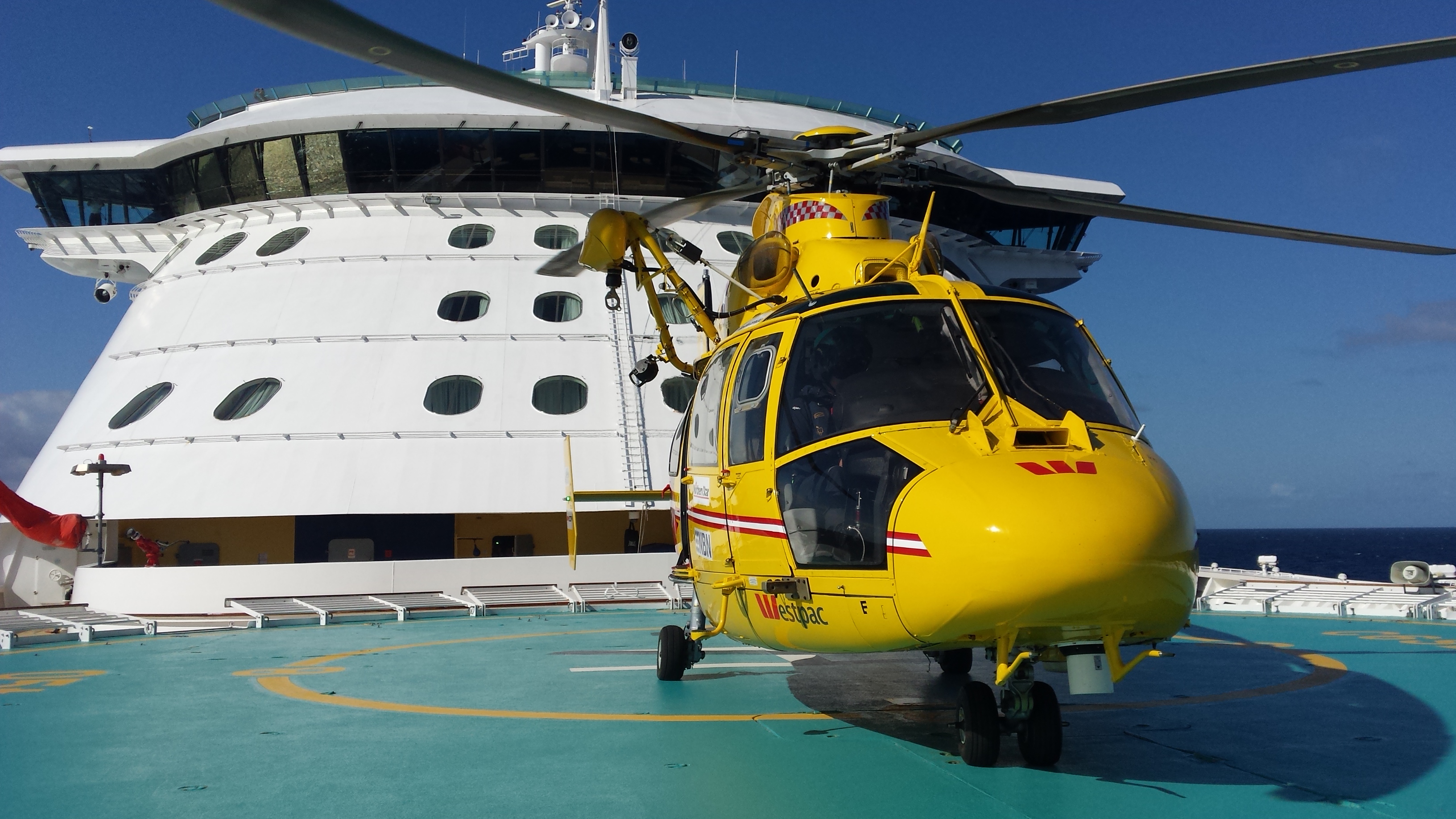 cruise ship rescue mission