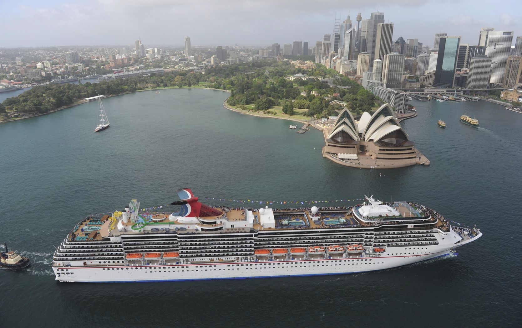 Carnival Spirit Arriving into Sydney