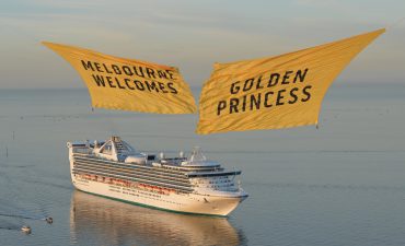 Melbourne Welcome Golden Princess