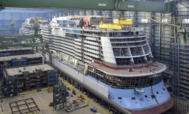 Ovation of the Seas under construction Oct 2015