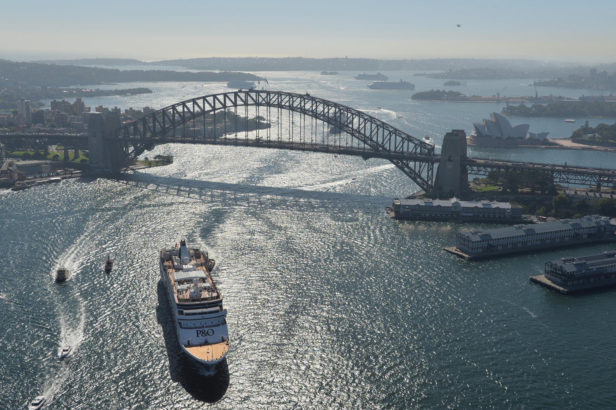 Cruise ship in Harbour