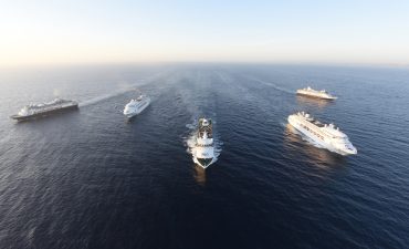 A spectacular arrival for P&O 6