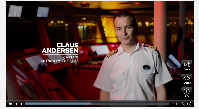 Claus Andersen Captain Anthem of the Seas