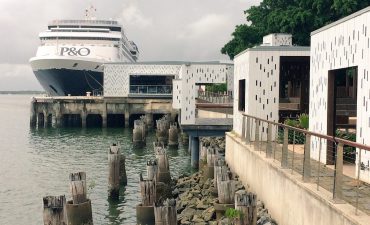 PacificAria's maiden call to Cairns_Cruise Passenger