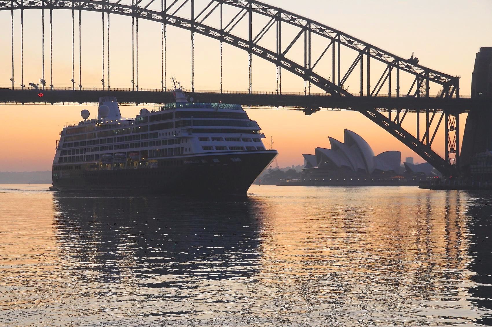 Azamara Quest's maiden visit to Sydney