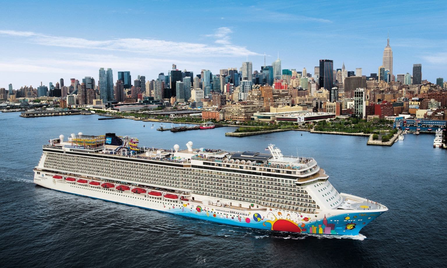 Norwegian Breakaway in New York in America