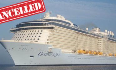 Cancelled Ovation cruise: passengers take it to the top