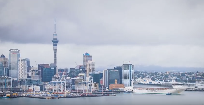 Princess Cruises' tour of New Zealand