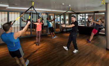 Koningsdam is the only HAL ship with TRX suspension fitness