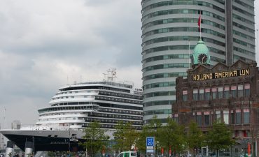 Queen of Netherlands christens Holland America's Koningsdam