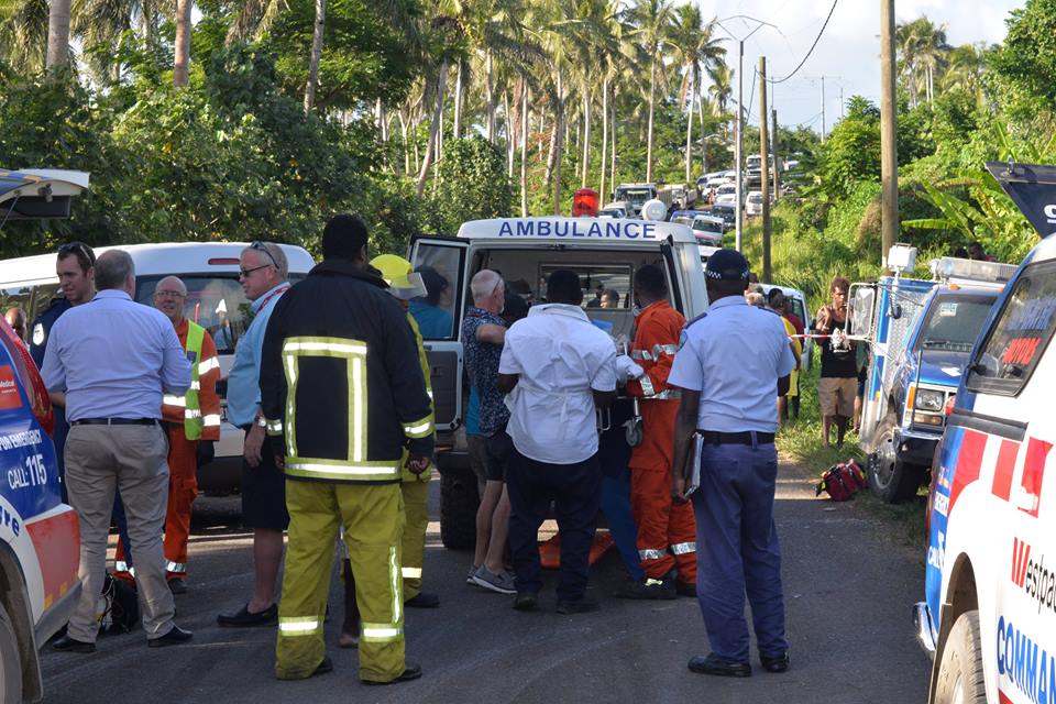Passengers on P&O Dawn injured on bus tour in Port Vila