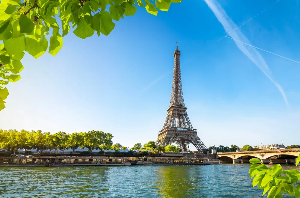 The Seine and the Eiffel Tower