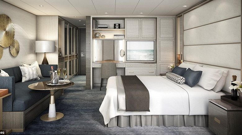 Crystal Cruises have waiting list for luxury apartments at sea
