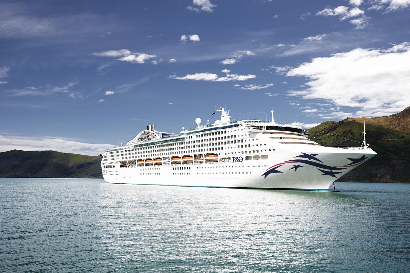 P&O's Explorer will bear the Southern Cross on her bow