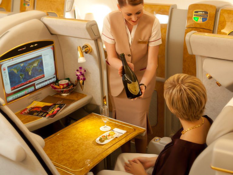 First Class dining