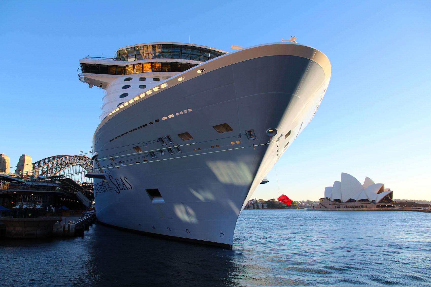 Ovation of the Seas bids farewell to Sydney after a successful maiden season