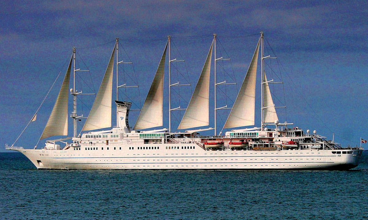 where is wind surf cruise ship now