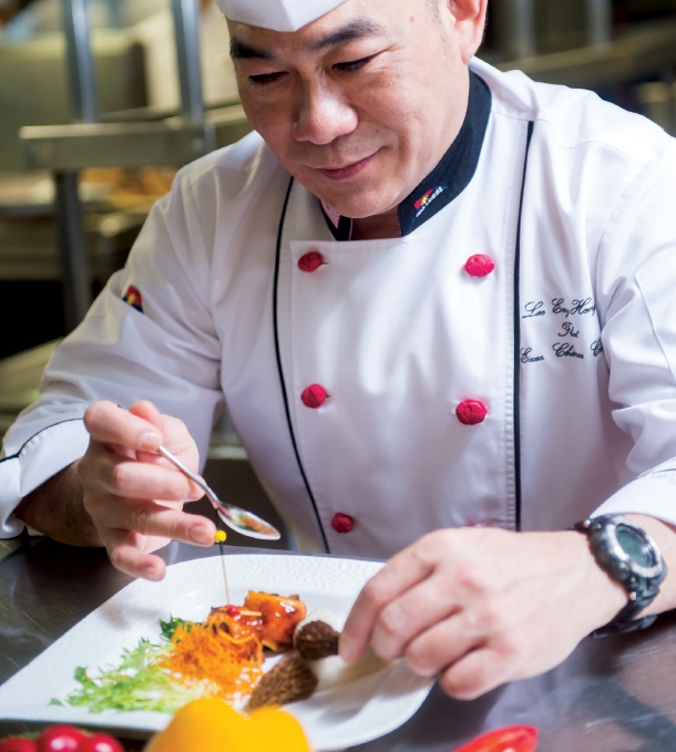 Star Cruises executive Chinese chef Lee Eng Heng
