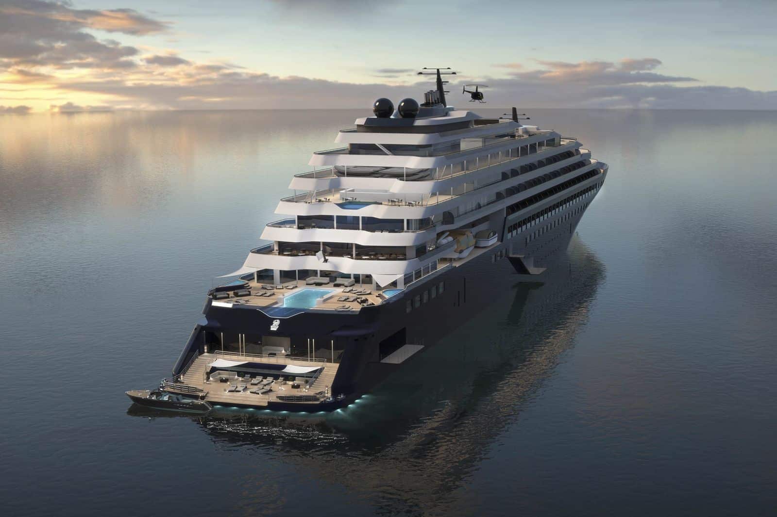 Ritz-Carlton five-star luxury yacht