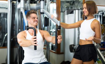 Gym couple