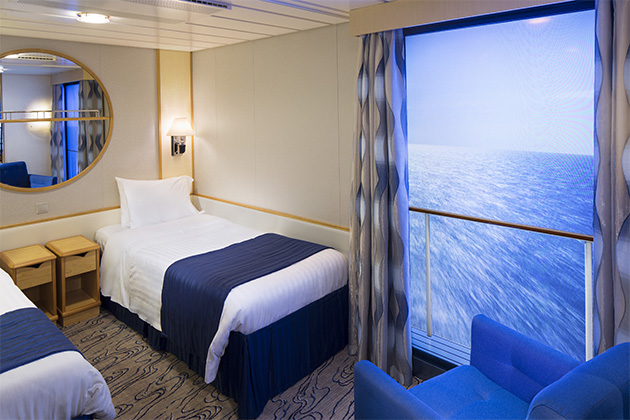 Inside Stateroom with Virtual Balcony Cat. J
