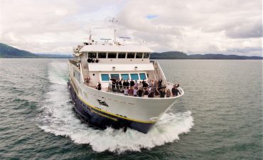 Linbland launches its newest ship in Alaska