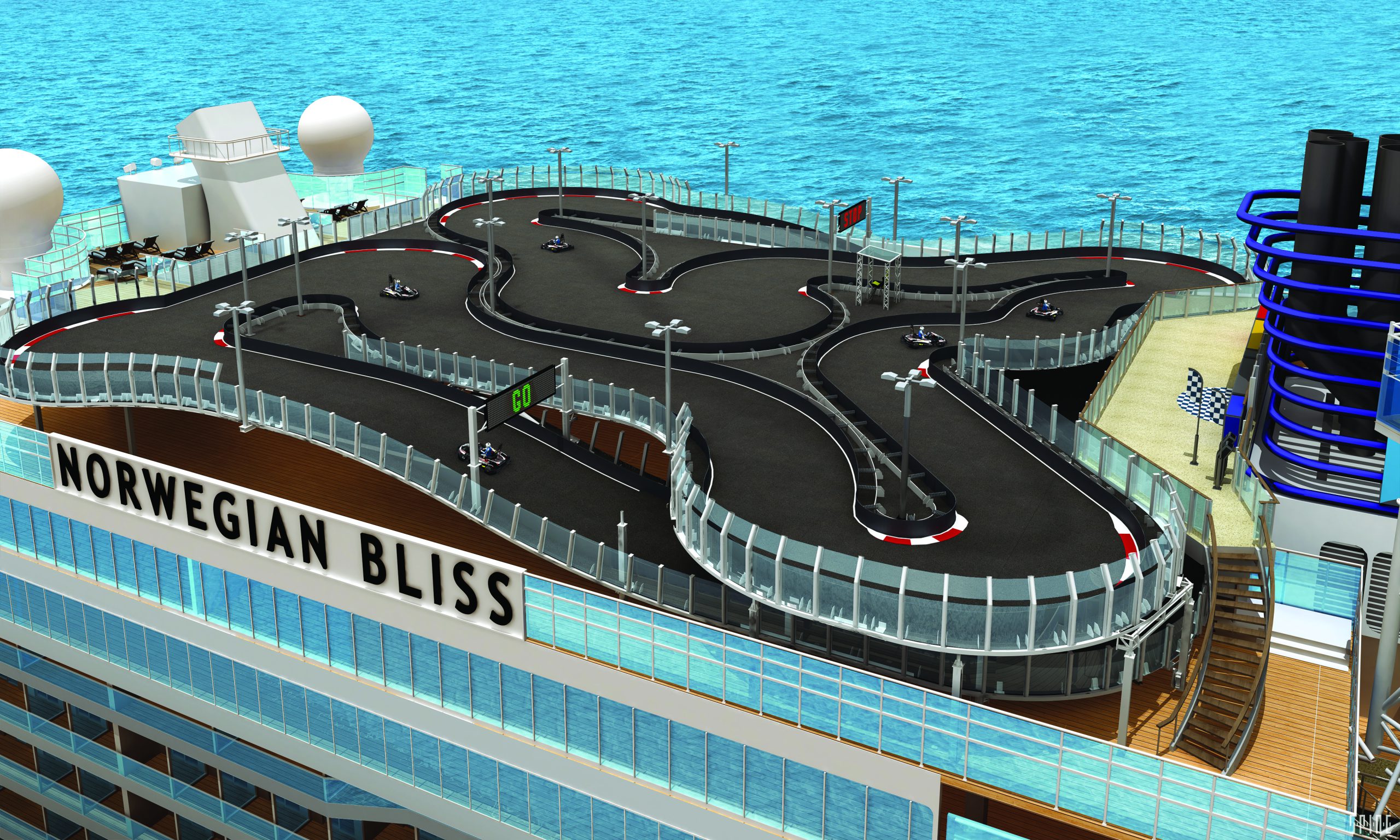New features on the Norwegian Bliss
