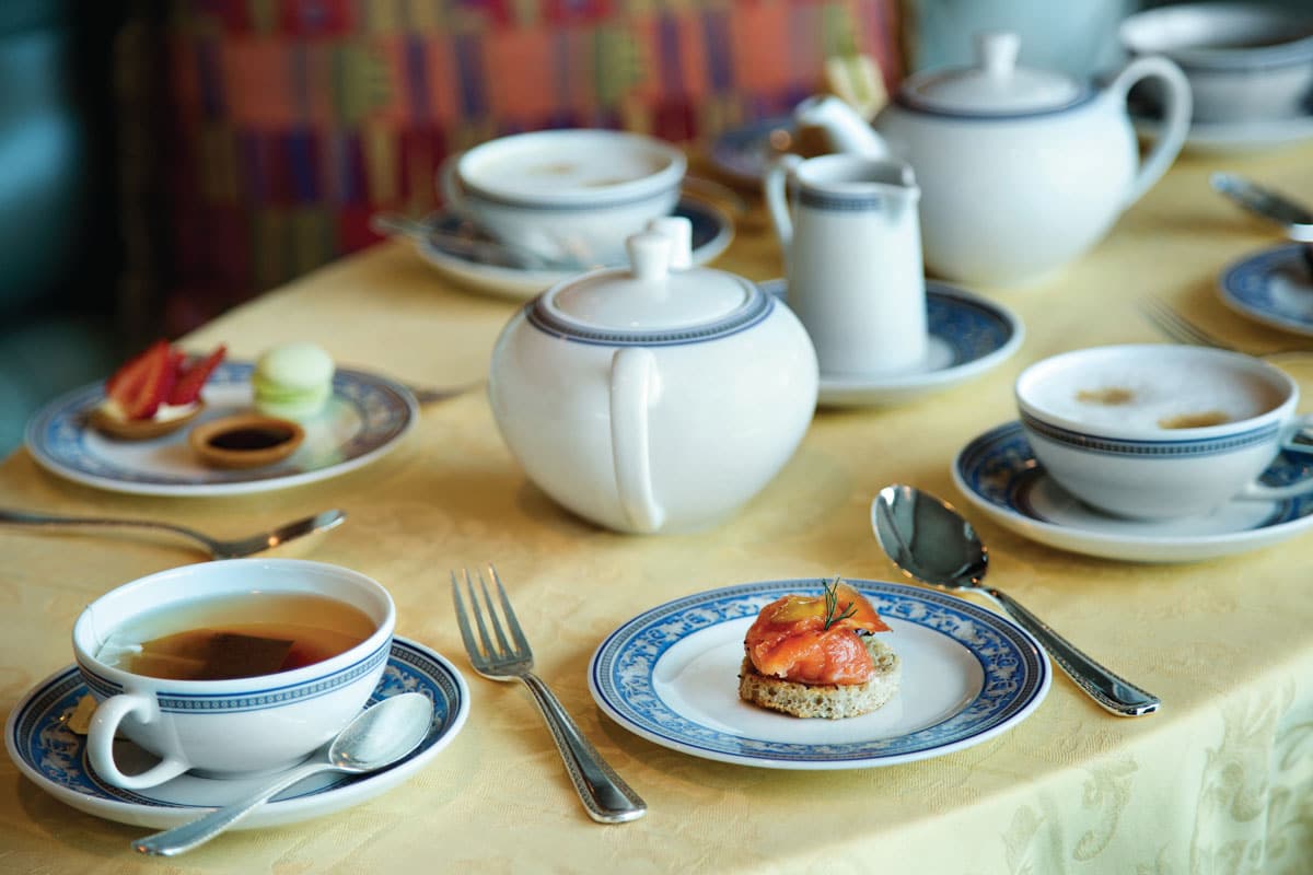 Afternoon tea at Horizon's