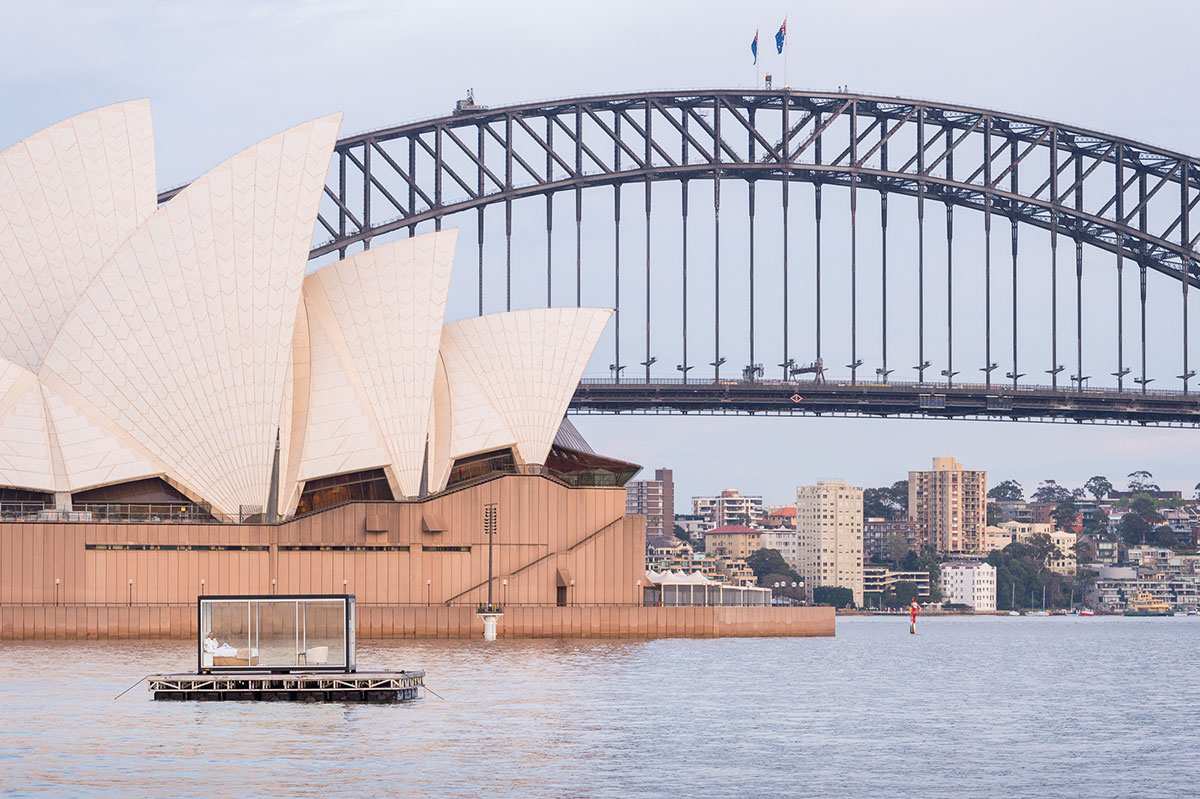Princess Cruises Princess Luxury Bed Floating on Syd Harbour small