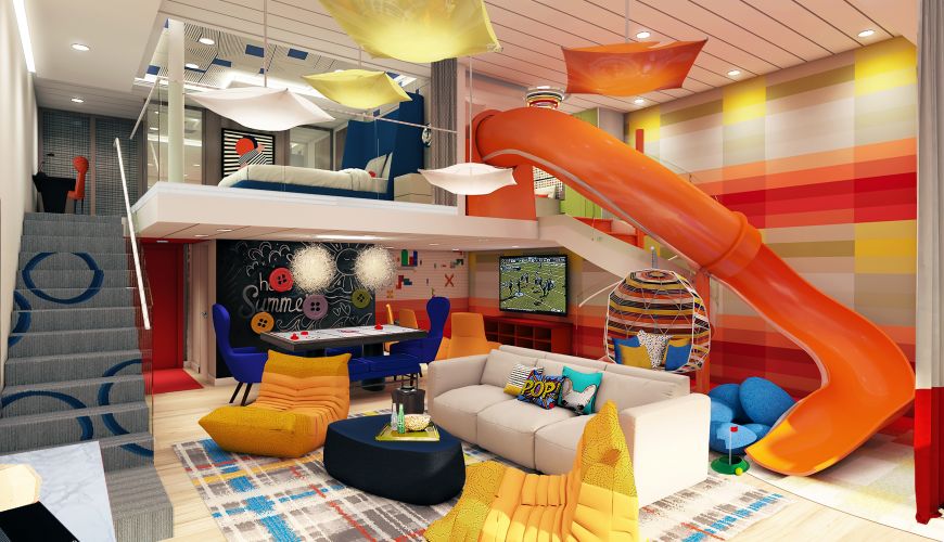 Inside Symphony of the Seas' Ultimate Family Suite