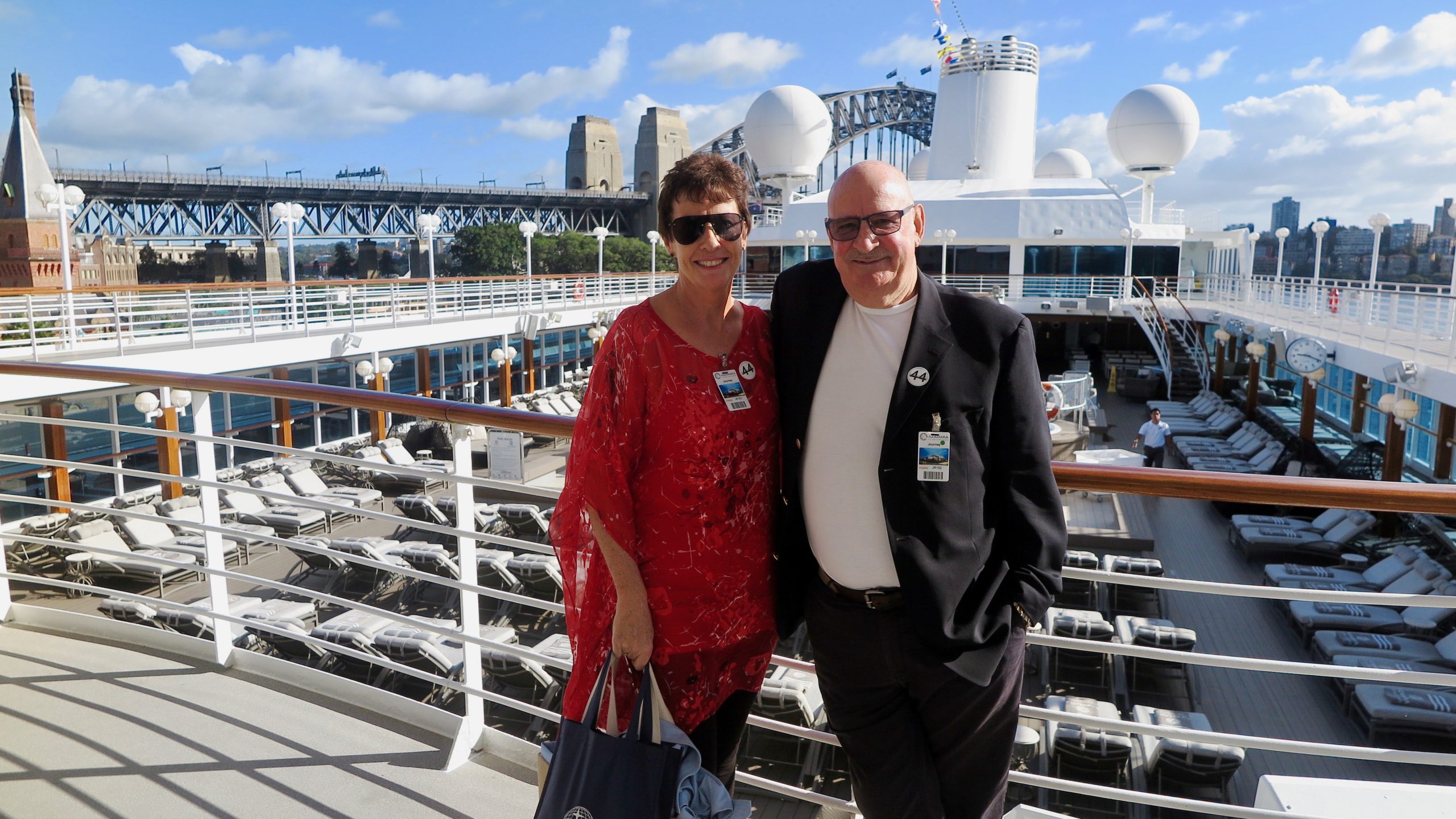 The first-timers who bought a $200,000 round-the-world-cruise