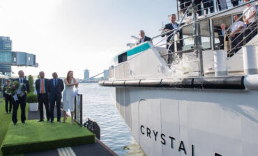 Crystal launches new luxury river ship Debussy