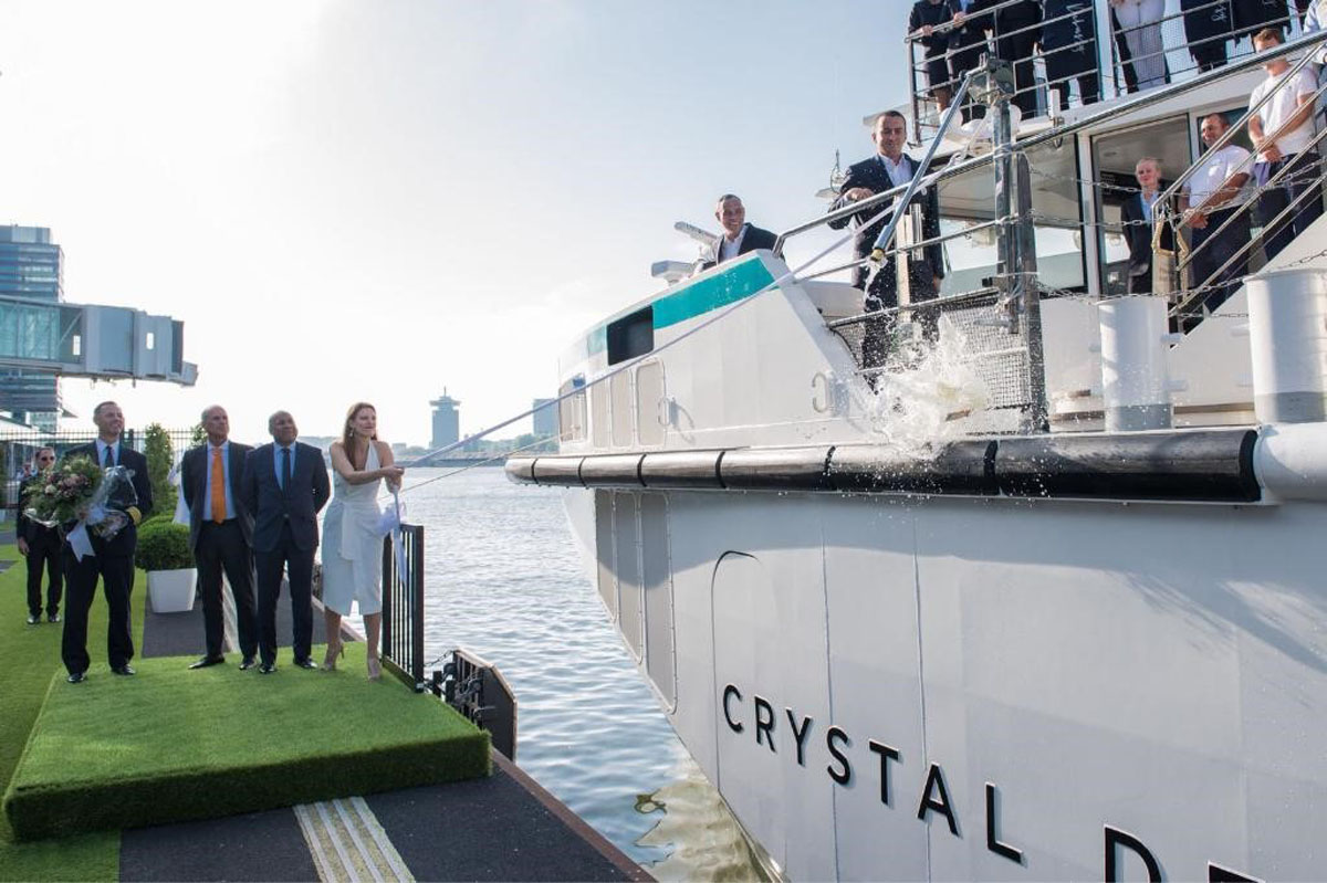 Crystal launches new luxury river ship Debussy
