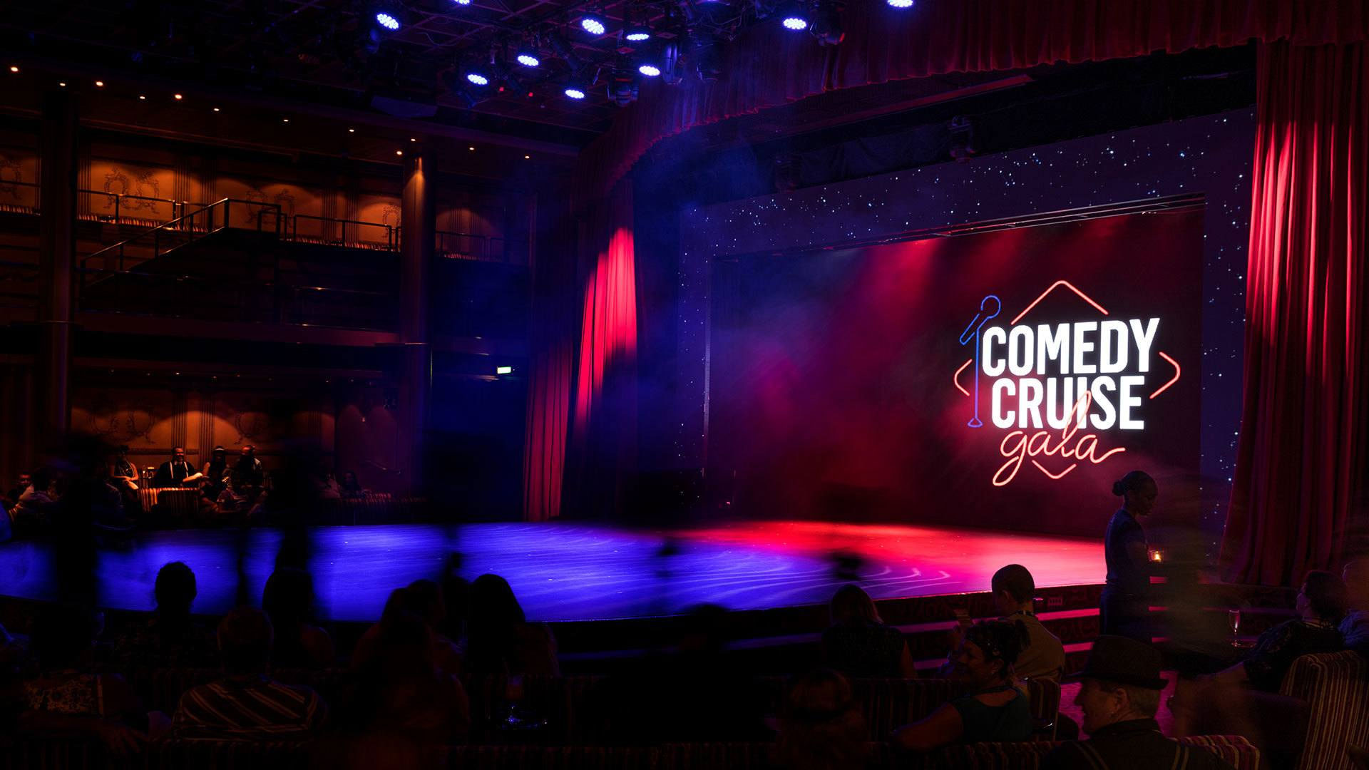 P&O comedy cruises