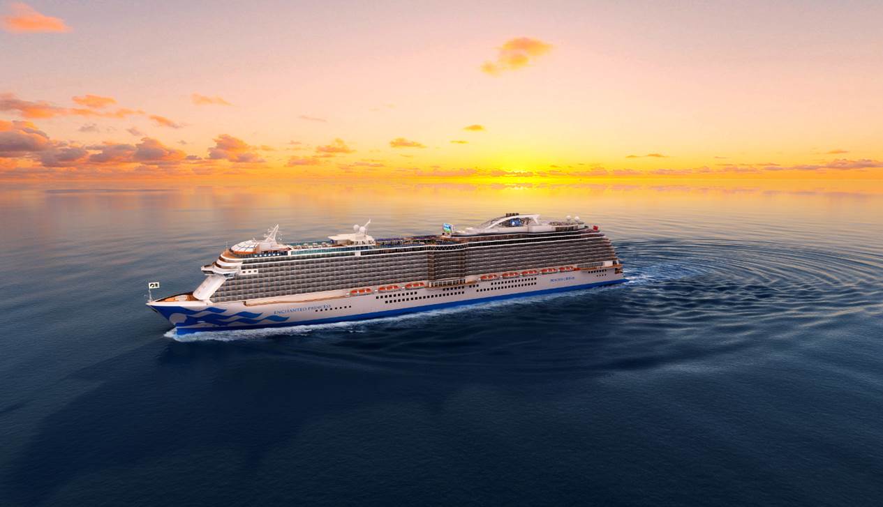 Princess Cruises reveals the name of its fifth Royal-Class ship