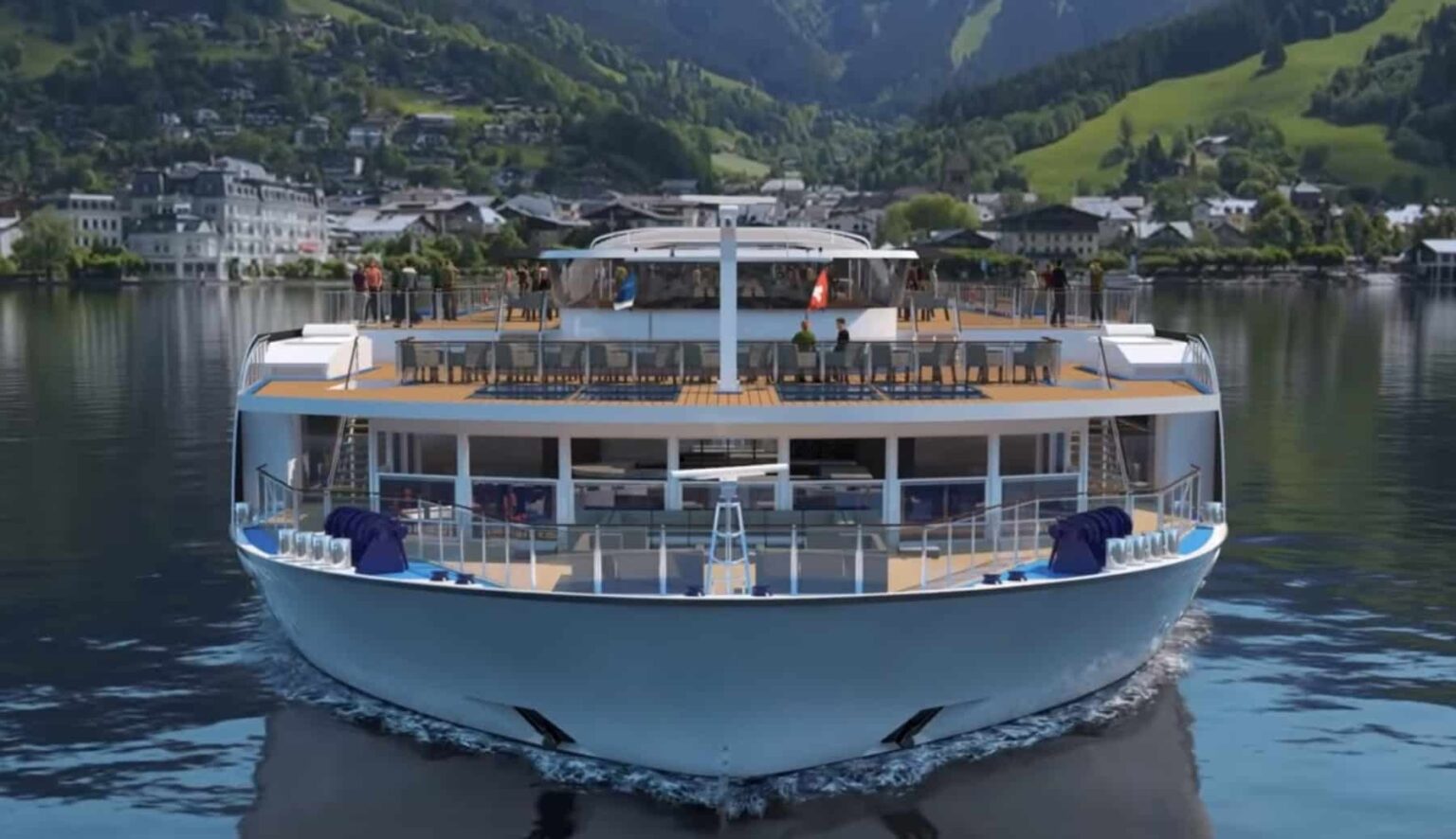 Inside Europe's largest river ship