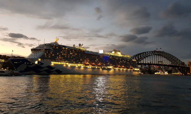 Majestic Princess in Sydney Harbour
