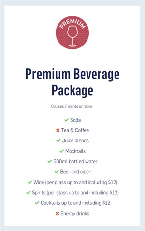 P&O Premium Beverage Package