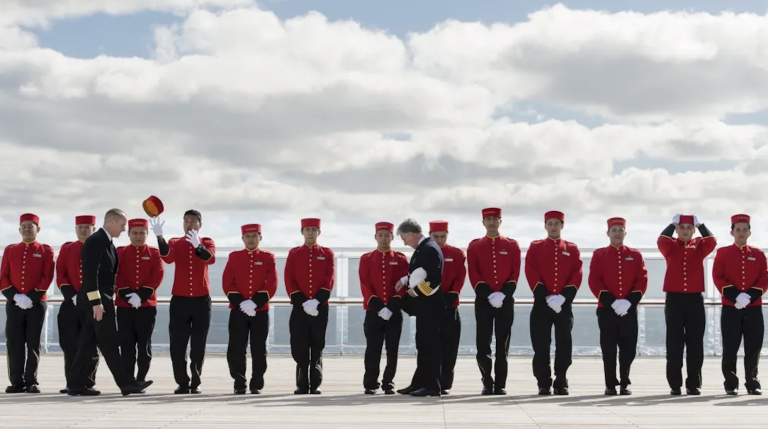 Cunard's new ship heading for Australia