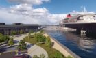New car spaces for Brisbane International Cruise Terminal