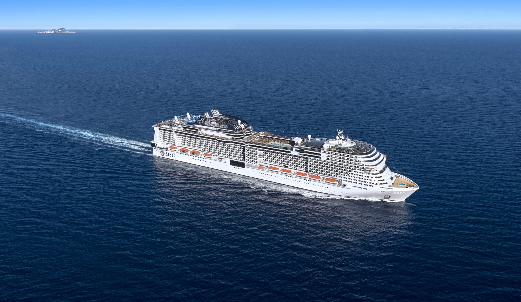MSC Cruises floats out its latest ship, the MSC Grandiosa